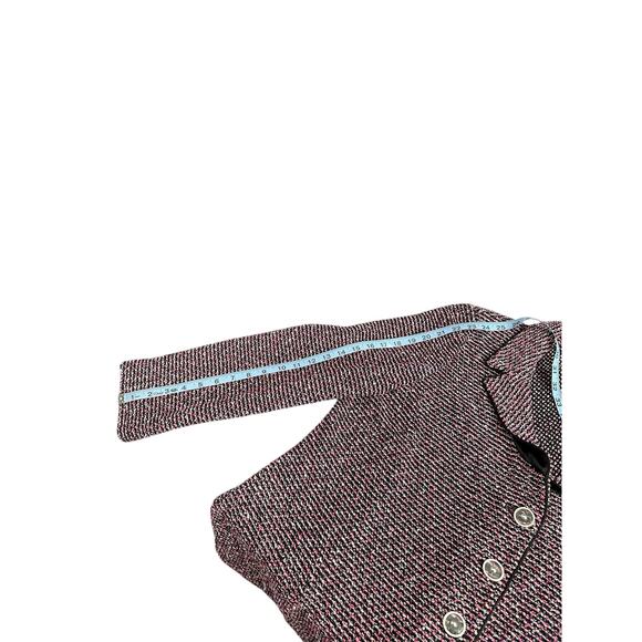 St. John Collection Plus Pink Black Boucle Tweed Twee Work Career Blazer 16 - Picture 11 of 12